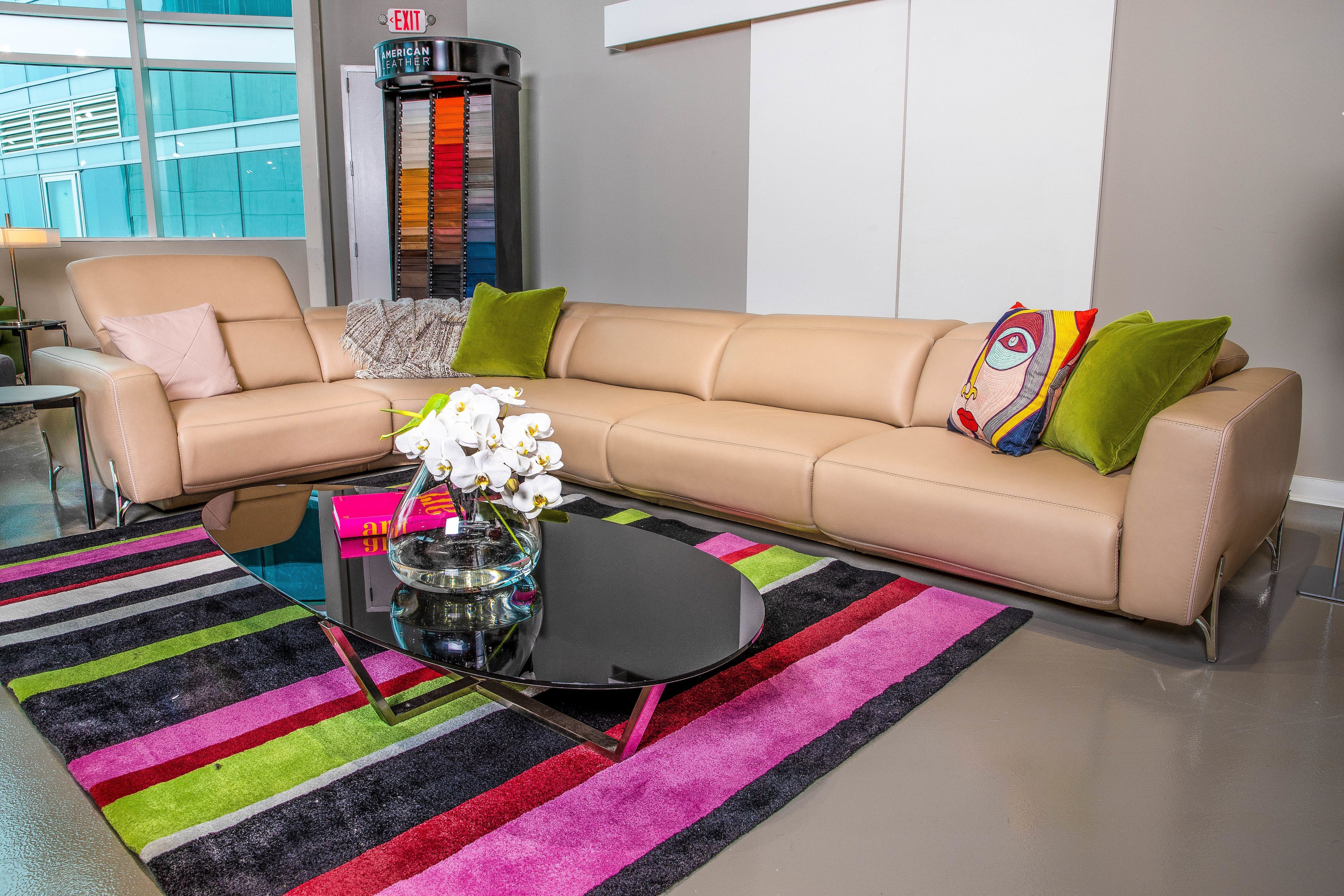 American Leather Living Room Chair Left Arm Facing TUICH2LA